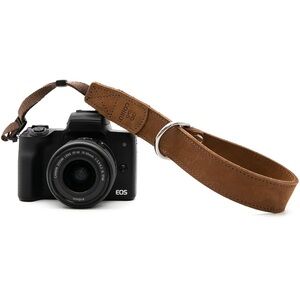 Brown Leather Camera Wrist Strap